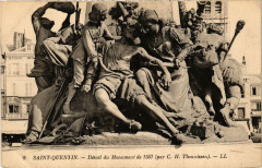 Saint-Quentin Detail du Monument de 1557 à Saint-Quentin