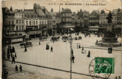 Saint-Quentin La Grande Place à Saint-Quentin