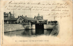 Saint-Quentin Le Pont sur le Canal à Saint-Quentin