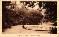 Saint-Quentin Le Jardin Public à Saint-Quentin