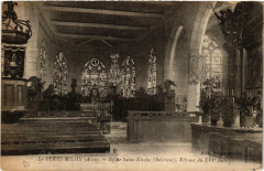 La Ferte-Milon Eglise Saint-Nicolas. Intérieur
