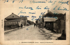 Grandes Chapelles. Avenue de Rilly Sainte-Syre