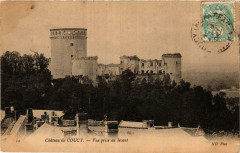Chateau de Coucy Vue prise au levant -
													02 Aisne
												