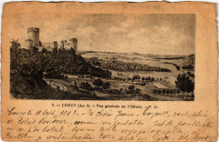 Coucy Vue générale du Chateau