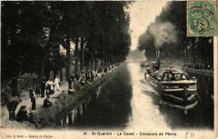 Saint-Quentin Le Canal. Concours de Peche à Saint-Quentin