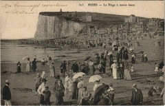 Mers-les-Bains La Plage a marée basse à Mers-les-Bains