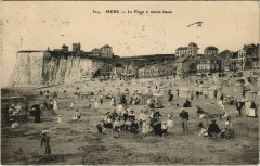 Mers-les-Bains La Plage a marée basse à Mers-les-Bains