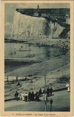 Mers-les-Bains La Plage et la Falaise à Mers-les-Bains