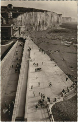 Ault Digue-promenade à Ault