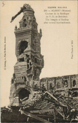 Guerre Albert Clocher de la Basilique à Albert