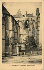 Abbeville Abside de la Cathédrale à Abbeville