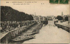 Amiens Le Marché sur l'eau à Amiens