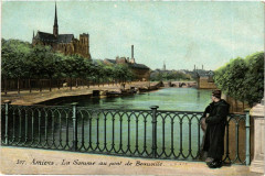 Somme Amiens La Somme au Pont de Beauville à Amiens