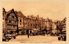 Abbeville - La Plage et le Mon. de l'Amiral Courbet à Abbeville