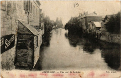 Abbeville - Vue sur la Somme à Abbeville