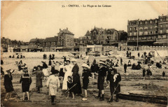 Onival - La Plage et les Cabines -
													80 Somme
												