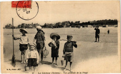 Le Crotoy - Vue générale de la Plage au Crotoy