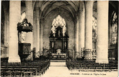 Peronne - Int. de l'Eglise Saint-Jean à Péronne