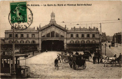 Amiens - La Gare du Nord et l'Avenue Saint-Acheul à Amiens