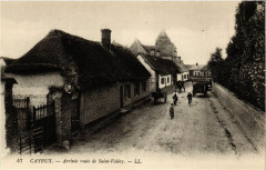Cayeux - Arrivée route de Saint-Valery à Y