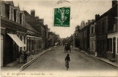 Le Crotoy - La Grand Rue au Crotoy