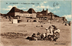 Le Crotoy - Le Casino et la Plage au Crotoy