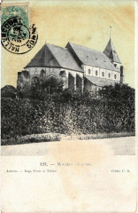 Mollies - Vue l'Eglise -
													80 Somme
												