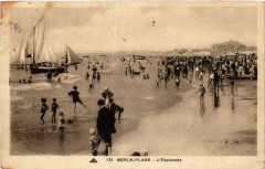 Berck-Plage L'Esplanade à Berck