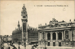 Lille La Bourse et le Théatre à Lille
