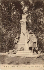 Lille Monument Lalo au Jardin Vauban à Lille