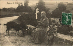 Gardeuse de Chevres -
													71 Saône et Loire
												