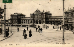 Reims - La Gare à Reims