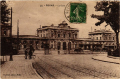 Reims - La Gare à Reims