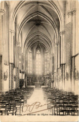 Reims - Interieur de l'Eglise Saint-Thomas à Reims