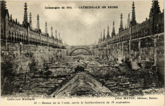 Campagne de 1914 - Cathedrale de Reims à Reims