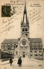 La Champagne Illustré - Epernay - L'Eglise Notre-Dame à Épernay