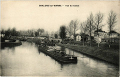 Chalons-sur-Marne - Vue du Canal