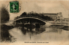 Chalons-sur-Marne - Passerelle sur le Canal