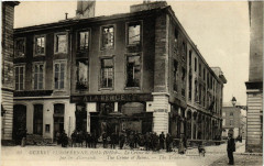 Guerre Européenne 1914-1915 - Le Crime de Reims par les Allemands à Reims