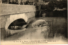 La Crue de la Marne a Chalons-sur-Marne (Janvier 1910) - L'Eau -
													51 Marne
												