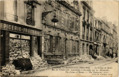Guerre Européenne 1914-1915 Le Crime de Reims-Rue de l'Universite à Reims