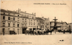 Chalons-sur-Marne - Place de la Republique -
													51 Marne
												