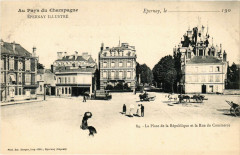 Epernay Illustré - La Place de la Republiquel à Épernay