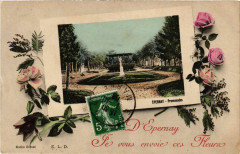 D'Epernay - Je vous envoie ces Fleurs