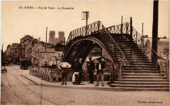 Reims - Rue de Vesle - La Passerelle à Reims