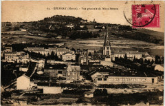 Epernay - Vue générale du Mont Bernon à Épernay