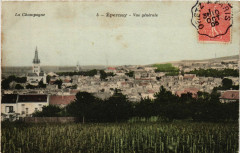 La Champagne - Epernay - Vue générale à Épernay