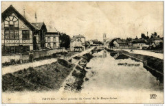 Troyes Rive gauche du Canal de la Haute Seine à Troyes
