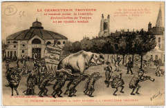Troyes Le Triomphe du Compagnon de Saint-Antoine à Troyes