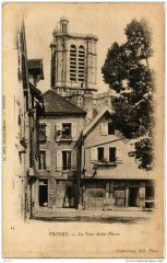 Troyes La Tour Saint-Pierre à Troyes